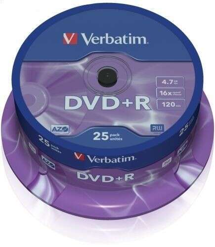 Verbatim DVD+R 16x 4