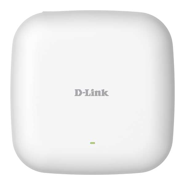 D-Link Access Point AX1800 WiFi 6 Dual Band - Velocità fino a 1800 Mbps - LAN Ethernet 1x 10/100/1000 Mbps (PoE)