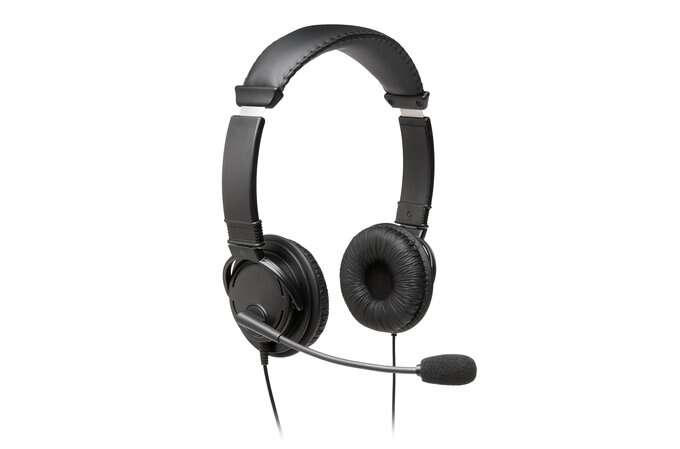 Cuffie Hi-Fi USB con microfono Kensington - Audio Stereo - Grande comfort - Cancellazione del rumore - Cavo USB da 1
