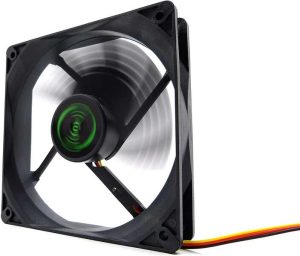 Tacens Anima AF12 Ventola da 120 mm - Box e pale nere - Velocità max. 1200 rpm