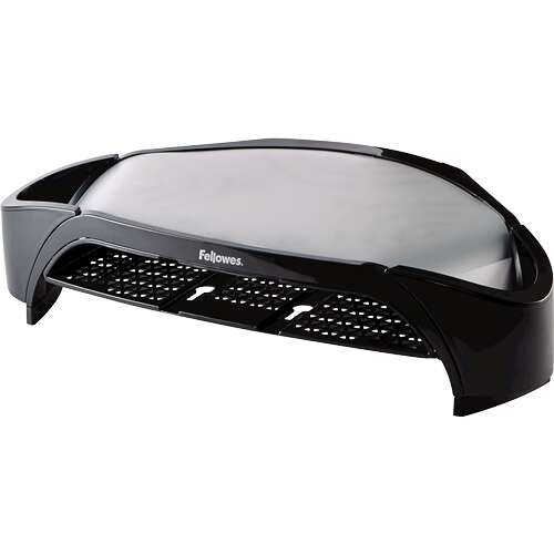 Fellowes Smart Suites Supporto per monitor - 3 altezze regolabili - Include vassoio portadocumenti - Peso max 10 kg