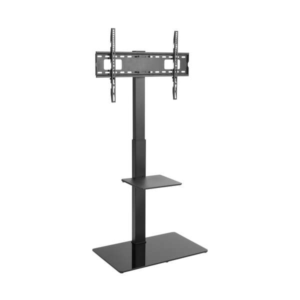 Aisens Supporto da pavimento con vassoio DVD (37"-70"