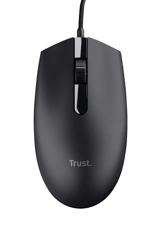 Trust Basi Mouse USB 1200 dpi - 3 pulsanti - Ambidestro - Cavo da 1