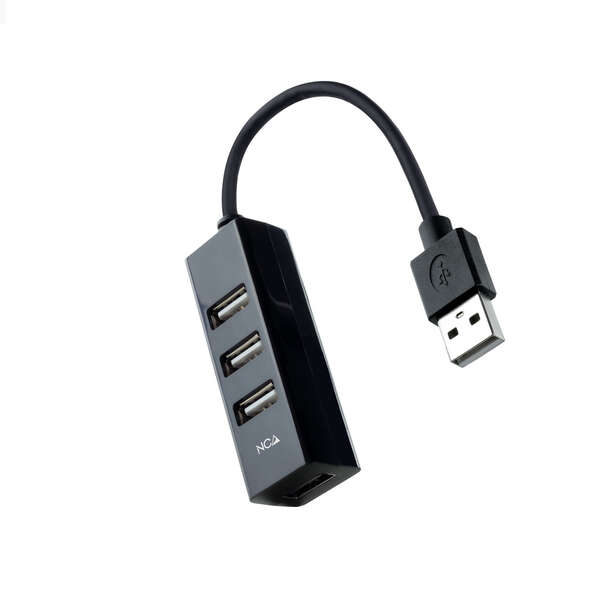 Hub USB-A 2.0 Nanocable con 4x USB-A 2.0 - Cavo da 0