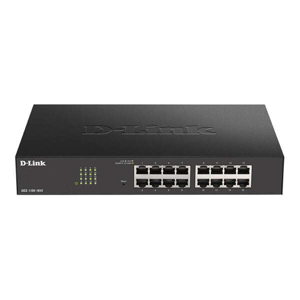 Switch D-Link semi-gestibile a 16 porte Gigabit 10/100/1000 Mbps