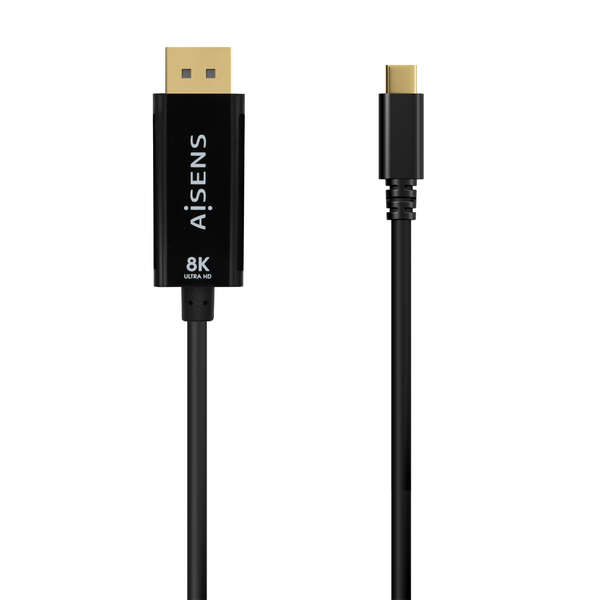 Cavo convertitore Aisens da USB-C a DisplayPort 8K@60Hz - USB-C/M-DP/M - 1