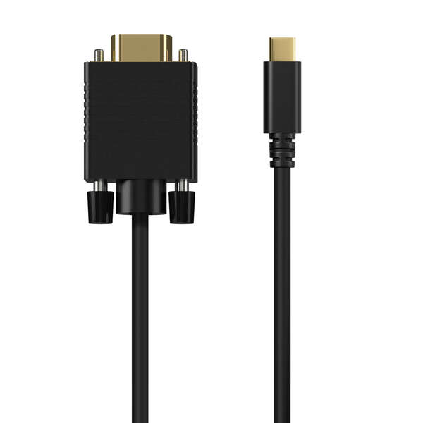Cavo convertitore USB-C a VGA Aisens - USB-C/M-Hdb15/M - 1