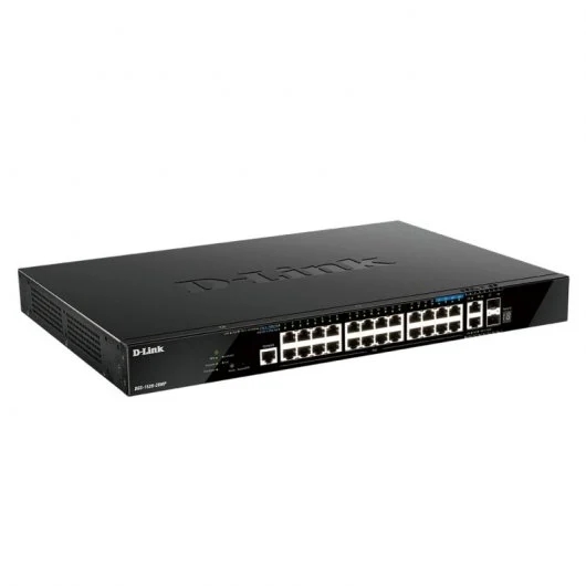 Switch gestito D-Link 20 porte Giga PoE + 4 porte 2