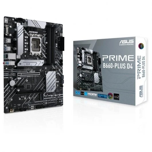 Asus Prime B660-PLUS D4 Scheda madre Intel 1700 4x DDR4 - HDMI