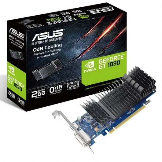 Scheda Grafica Asus GeForce GT 1030 Silent 2 GB GDDR5 NVIDIA