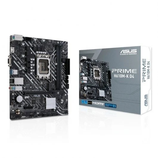 Asus Prime H610M-K D4 Scheda madre Intel1700 2x DDR4 - HDMI