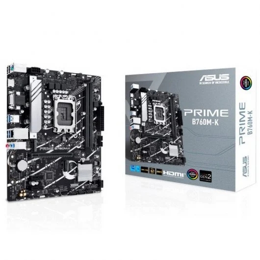 Scheda madre Asus Prime B760M-K Intel 1700 - HDMI