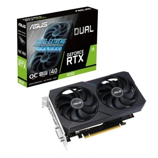 Scheda Grafica Asus Dual GeForce RTX 3050 V2 OC Edition 8 GB GDDR6 NVIDIA - PCIe 4.0