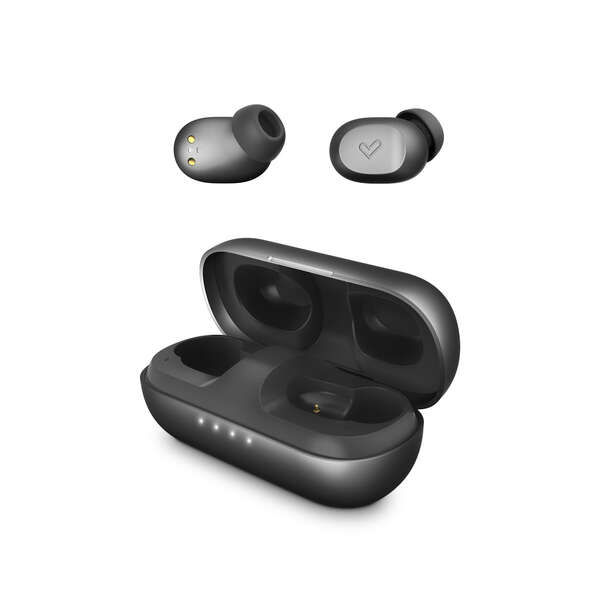 Energy Sistem Auricolari Wireless Urban 3 - Wireless - Design compatto - Custodia di ricarica wireless - Colore Nero