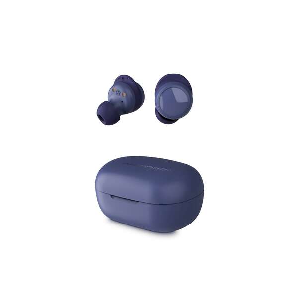 Energy Sistem Auricolari Sportivi Wireless - Plastica 100% Riciclata - Resistenza all'Acqua IPX4 - Vestibilità Sicura - 22 ore di Autonomia - Tecnologia Bluetooth - Colore Blu