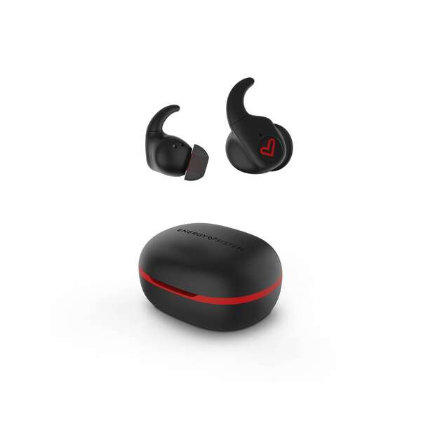 Energy Sistem Auricolari sportivi Freestyle - Bluetooth 5.3 - Stereo wireless - Vestibilità sicura - IPX5 - Colore Nero