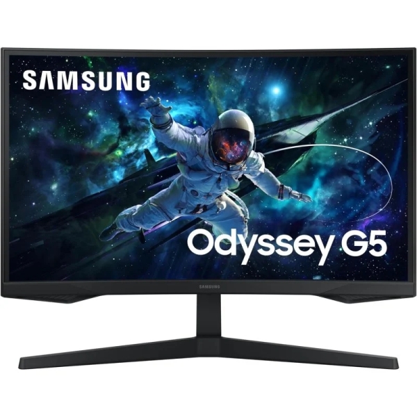 Samsung Odyssey G5 Monitor LED VA curvo QHD da 27" 165 Hz FreeSync - Risposta 1 ms - Angolo di visione 178º - HDMI