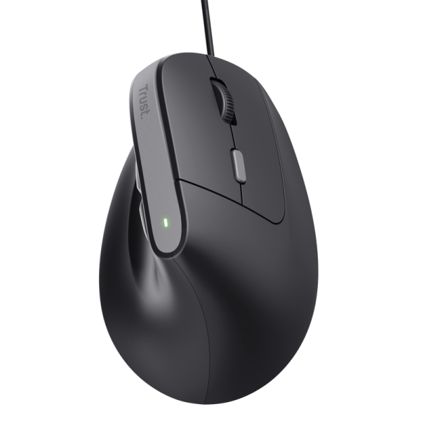 Trust Bayo II Mouse Ergonomico - 2400 dpi - 6 Pulsanti - Colore Nero