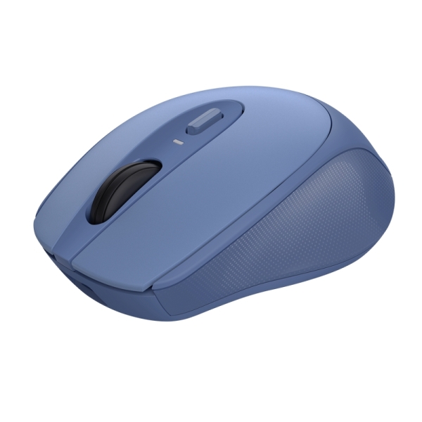 Mouse wireless ricaricabile Trust - Design moderno - Finitura in gomma - Ricaricabile per USB-C - DPI regolabile - Sensore ottico - Connettività wireless