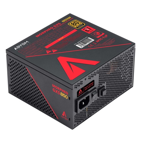 Abysm Gaming Morpheo GX5 850W Alimentatore 80 Plus Gold Full Modular 850W ATX - Ventola 120 mm
