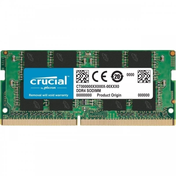 Crucial Memoria RAM DDR4 16 GB 3200 MHz PC4-25600 CL22 SODIMM