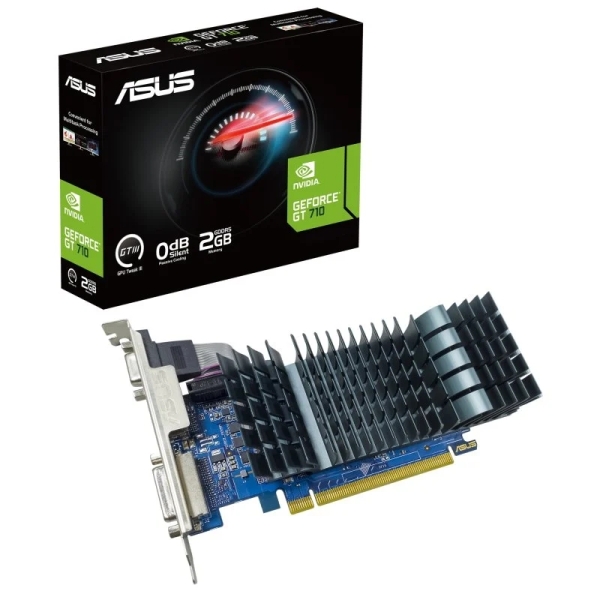 Scheda Grafica Asus GeForce GT 710 SL EVO BRK da 2 GB GDDR5