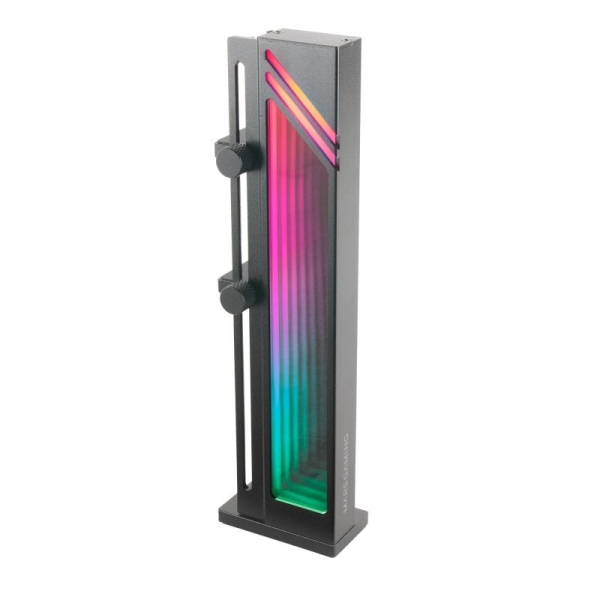 Mars Gaming MCA-GCB Supporto per Scheda Grafica ARGB - Illuminazione Infinity Mirror - Base magnetica antiscivolo - Compatibilità universale - Colori vari