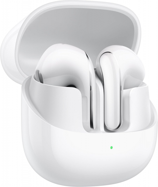 Xiaomi Buds 5 Auricolari Bluetooth 5.4 TWS - Microfono integrato - Autonomia fino a 6 ore - Cancellazione attiva del rumore - Controllo tattile - Colore Bianco