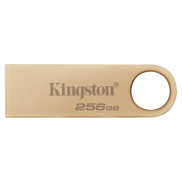 Kingston DataTraveler SE9 G3 Chiavetta USB-A 3.2 Gen 1 256 GB - 220 MB/s e lettura - Design metallico - Colore oro (pendrive)