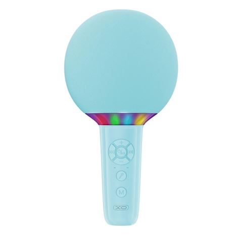 XO BE50 Microfono wireless - Karaoke - 5W - Bluetooth 5.3 - Illuminazione LED...