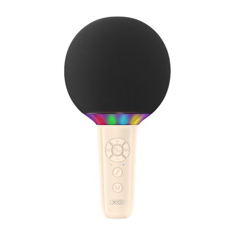 XO BE50 Microfono wireless - Karaoke - 5W - Bluetooth 5.3 - Illuminazione LED...