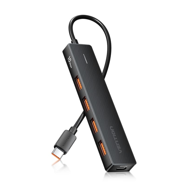 Vention HUB 5 in 1 USB-C a 4xUSB 3.2 Gen2/USB-C 10G - 0