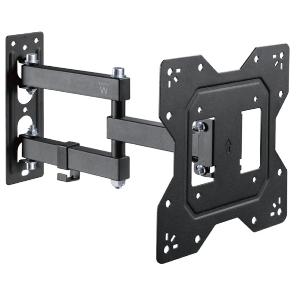 Ewent EW1522 Supporto a parete per TV - 3 punti di articolazione - Supporta fino a 42" - 20 kg - Colore Nero