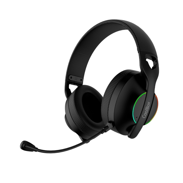 Coolbox WB01 Cuffie da gioco wireless con microfono - Connettività Bluetooth 5.4