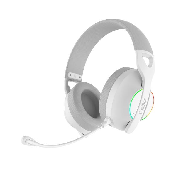 Coolbox WB01 Cuffie da gioco wireless con microfono - Connettività Bluetooth 5.4