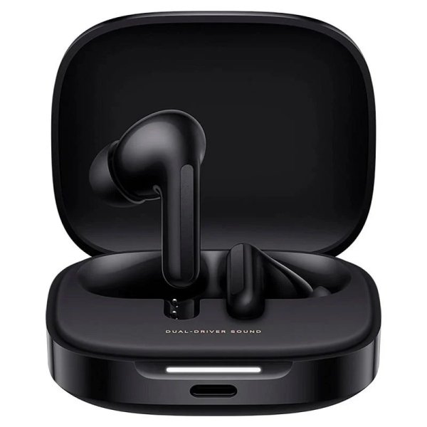 Xiaomi Redmi Buds 6 Auricolari Bluetooth 5.4 - Microfono integrato - Suono avvolgente a 360° - Cancellazione del rumore - Autonomia fino a 10 ore - Resistenza all'acqua IP54 - Controllo tattile - Colore Nero