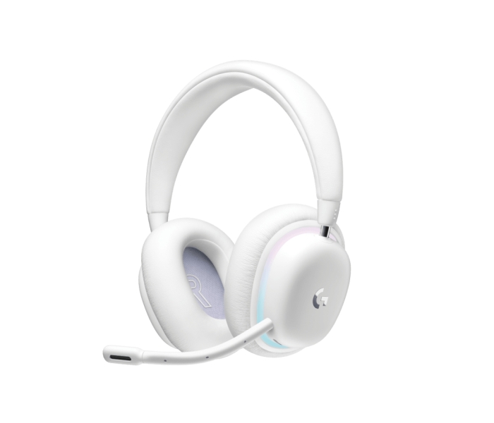 Logitech G735 Cuffie da gioco wireless DTS 7.1 con microfono - Tecnologia Lightspeed - Autonomia fino a 56 ore - Compatibilità Dolby Atmos - Colore Bianco