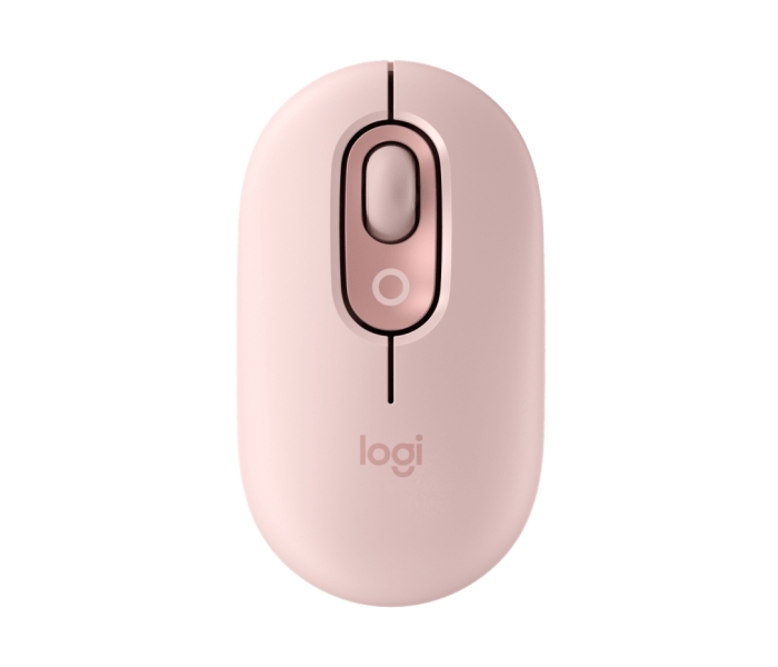 Logitech POP Mouse Mouse wireless 1000 dpi - 4 pulsanti - Multidispositivo - Colore rosa