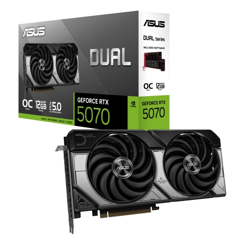 Scheda Grafica Asus DUAL GeForce RTX 5070-O12G 12 GB GDDR7