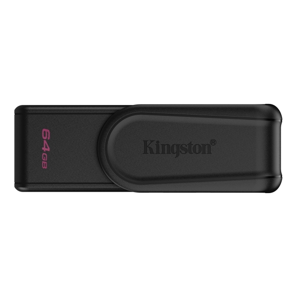 Kingston DataTraveler Exodia Chiavetta USB 64 GB - USB 3.2 Gen 1 - Cappuccio girevole - Colore Nero