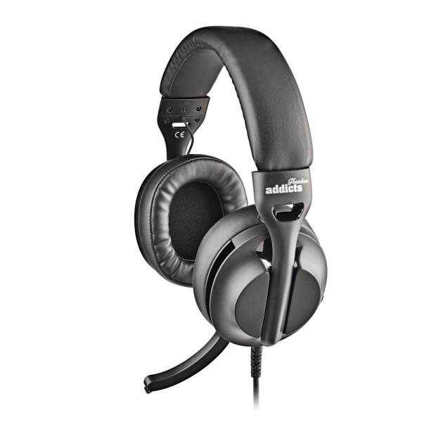 NGS VOX805-C Cuffie USB-C con microfono - Microfono regolabile e pieghevole - Tecnologia di filtraggio del rumore - Cuscinetti e archetto imbottiti - Controllo sul cavo - Cavo da 2 m - Colore Nero
