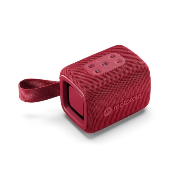 Motorola ROKR 300 Altoparlante portatile - 7 W - Bluetooth 5.3 - IP67 - 12 ore di autonomia - Colore Rosso