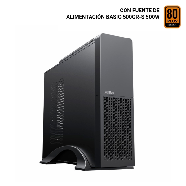 CoolBox T313 Slim Case Torre Micro ATX