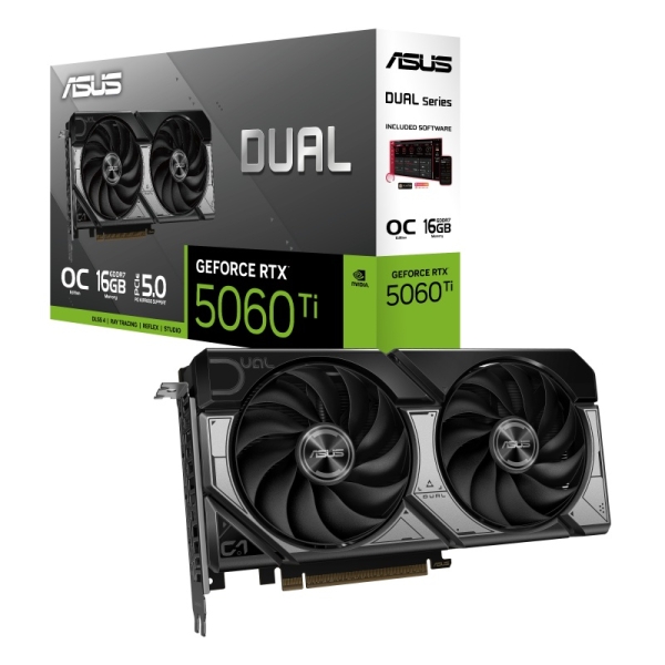 Scheda Grafica Asus Dual GeForce RTX 5060 TI OC Edition 16 GB GDDR7