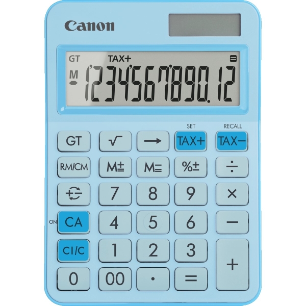 Canon LS-125KB Calcolatrice da tavolo con display LCD a 12 cifre - Radice quadrata