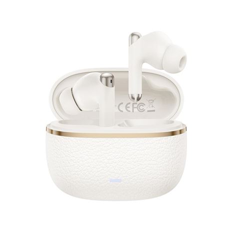 XO G33 Auricolari Bluetooth 5.4 - TWS - Cancellazione del rumore ENC+ANC - Custodia testurizzata - Controllo tattile - Colore Bianco
