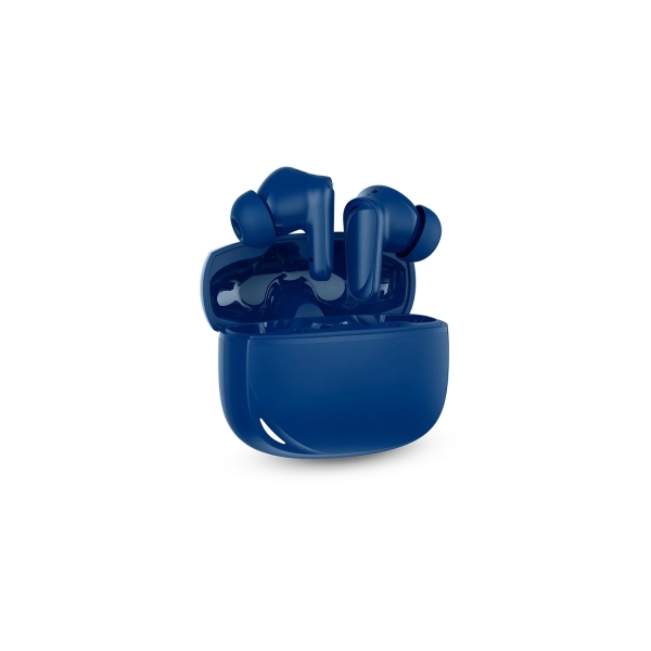 SPC Boost Buds Auricolari True Wireless - Cancellazione del rumore - 4 microfoni - Controllo tattile - Google Fast Pair - Colore Blu