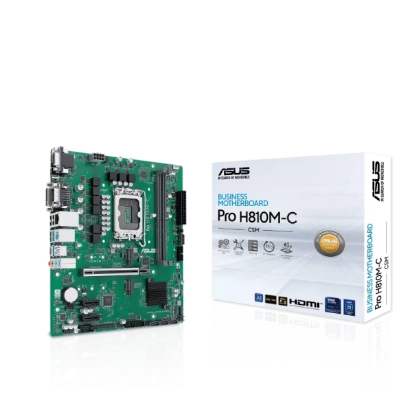Scheda madre Asus Pro H810M-C CSM 2x DDR5