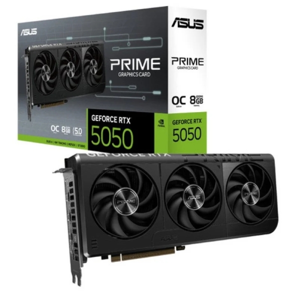 Scheda Grafica Asus GeForce PRIME RTX 5050 OC Edition 8 GB GDDR6 Reflex 2 RTX AI DLSS4
