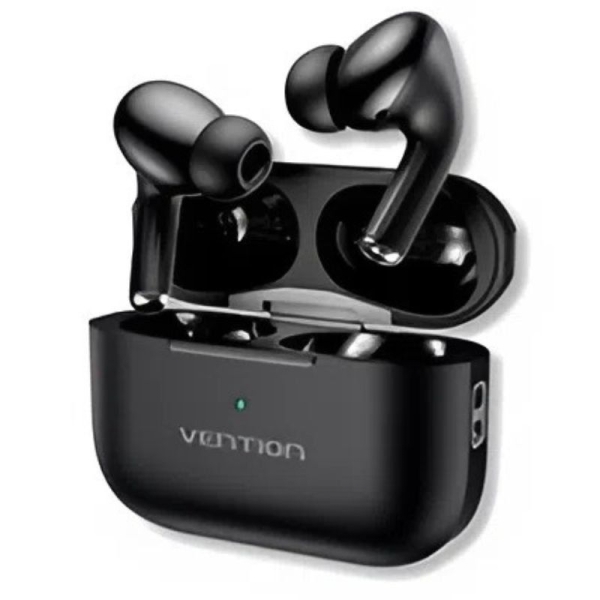 Vention Echo Lite E11 Cuffie Bluetooth 5.4 con custodia di ricarica - True Wireless - 6 ore di autonomia - Colore Nero
